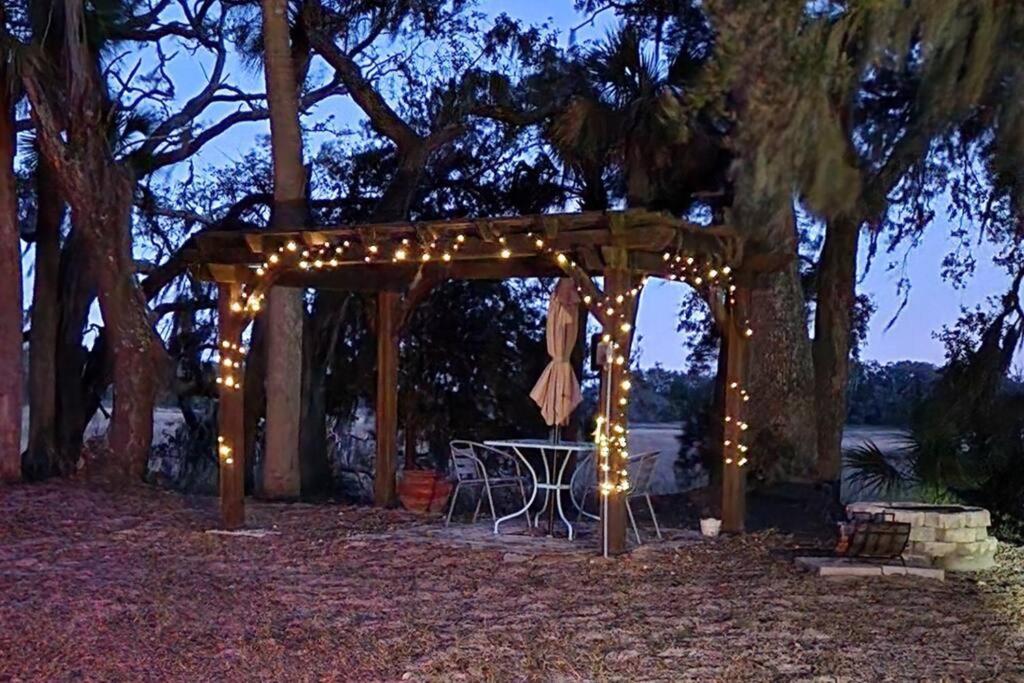 Secluded Tiny House By The Marsh With Hunting Island Beach Pass Frogmore 外观 照片